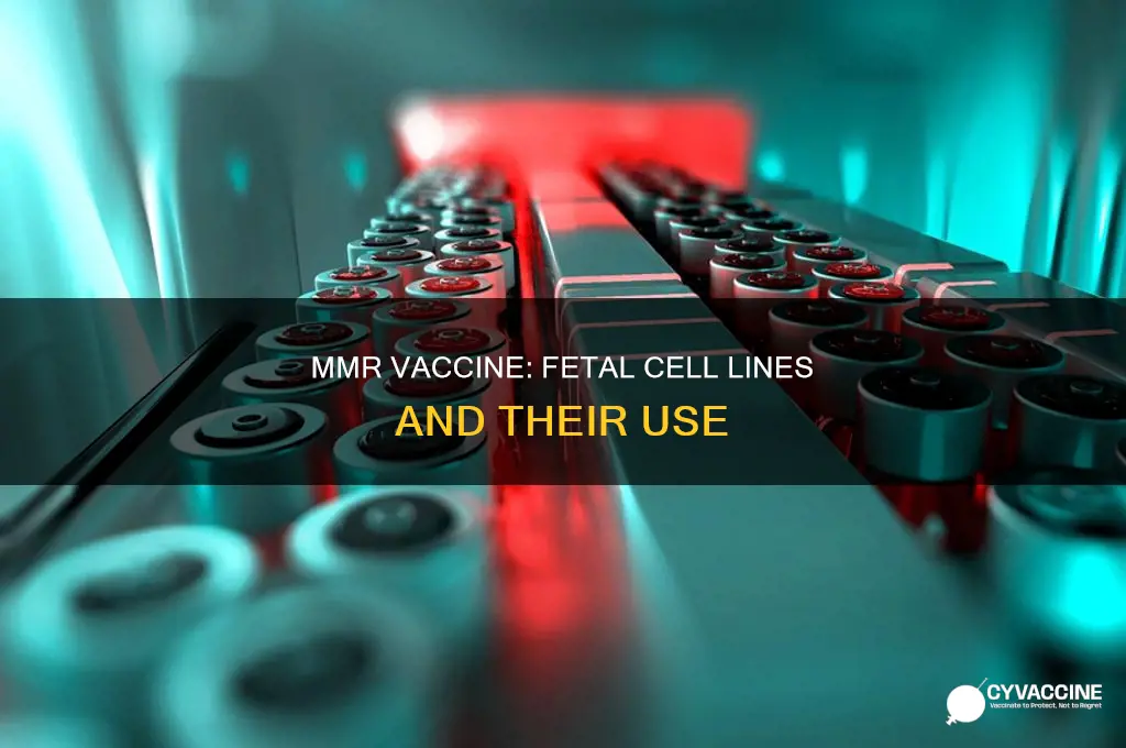 does the mmr vaccine contain fetal cell lines