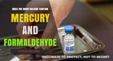 MMR Vaccine: Mercury and Formaldehyde Presence Debunked
