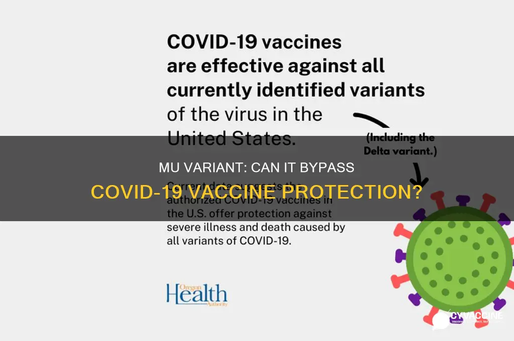 does the mu variant evade vaccines
