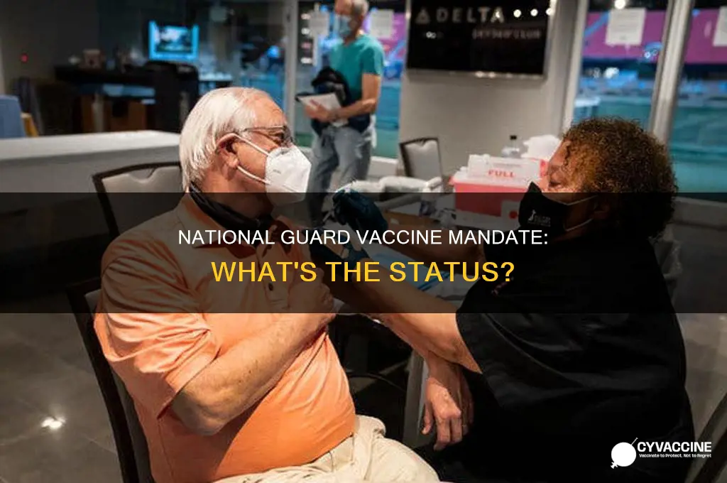 does the national guard have to be vaccinated