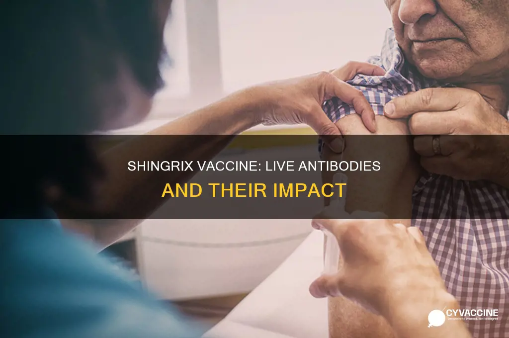 does the new shingrix vaccine have live antibodies
