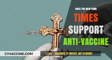 New York Times: Anti-Vaxxers' Unlikely Ally?