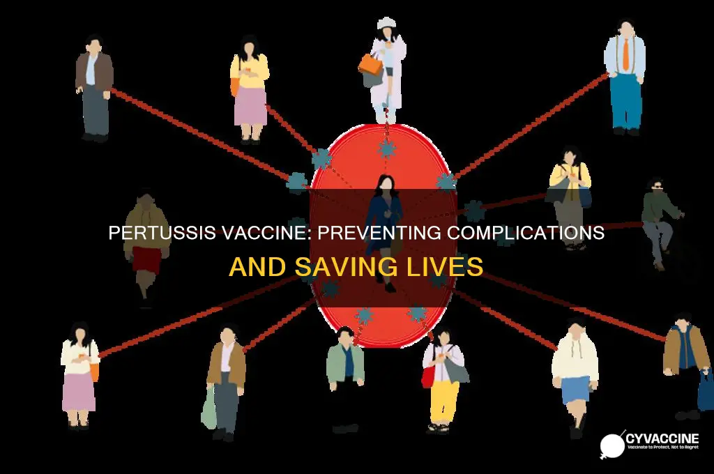 does the pertussis vaccine prevent usual or serious complications