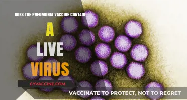 Pneumonia Vaccine: Live Virus Inclusion