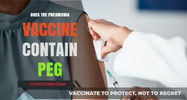 Does the Pneumonia Vaccine Contain PEG? Facts and Insights