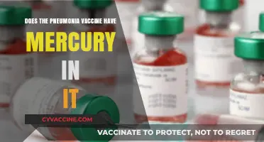 Pneumonia Vaccine Mercury Concerns: What You Need to Know