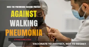 Pneumonia Vaccine: Walking Pneumonia Protection?