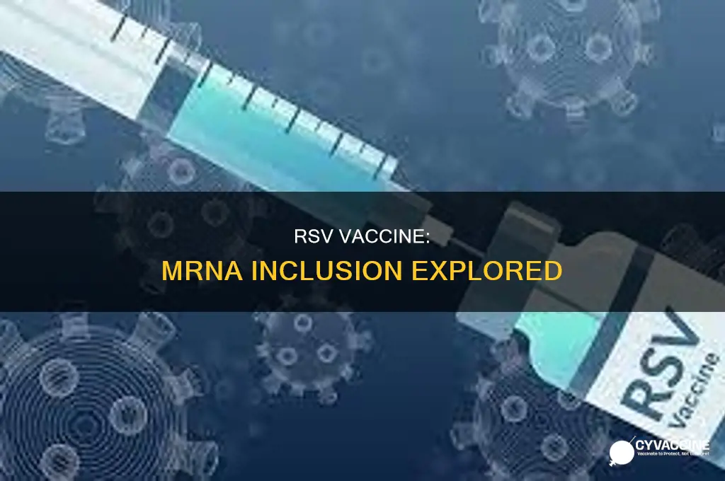 does the rsv vaccine have mrna in it