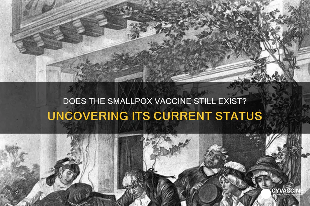 does the smallpox vaccine still exist