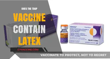 Does the Tdap Vaccine Contain Latex? A Safety Guide