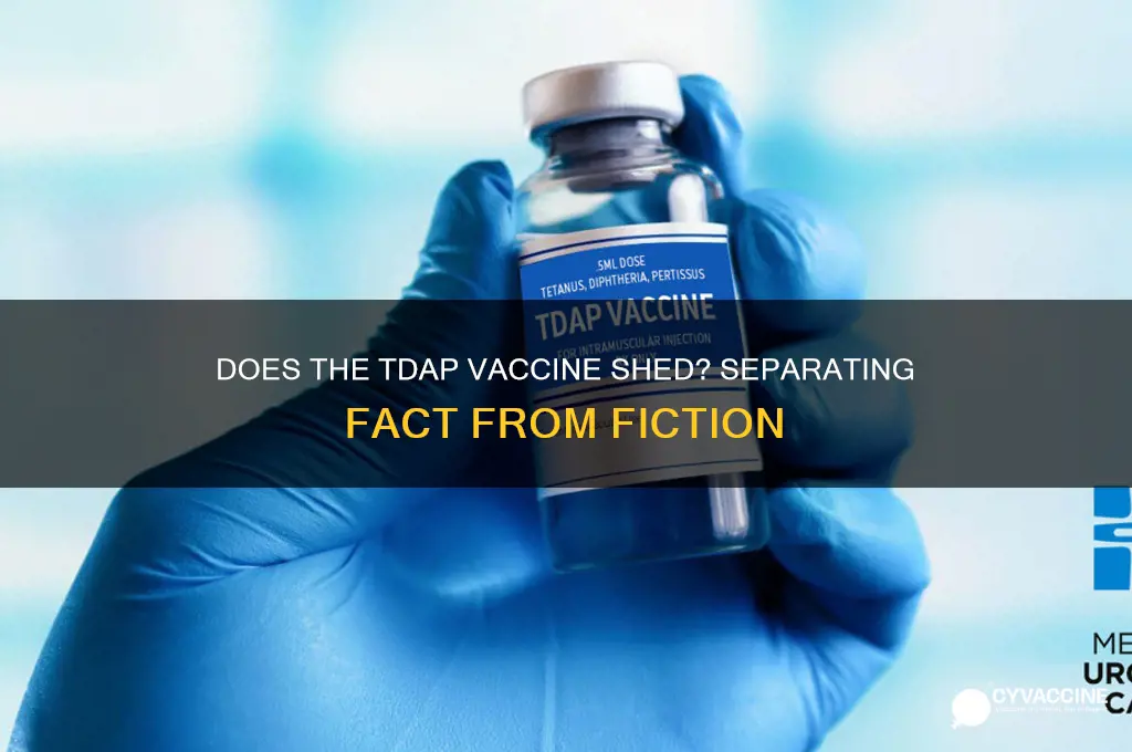 does the tdap vaccine shed truth