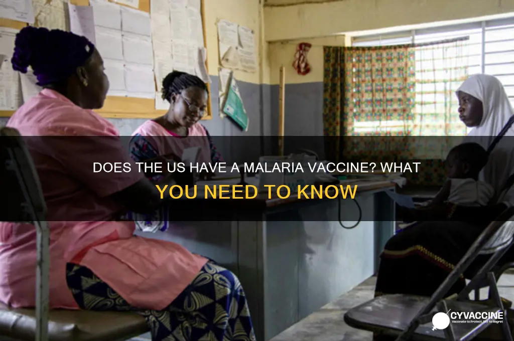 does the us have malaria vaccine