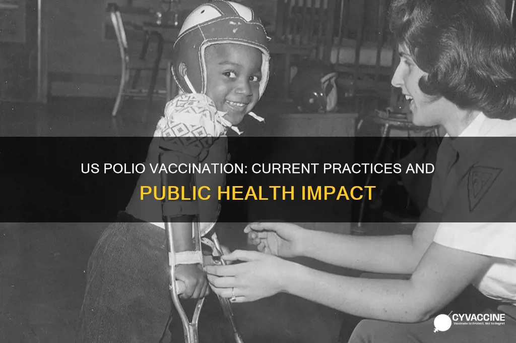 does the us vaccinate against polio