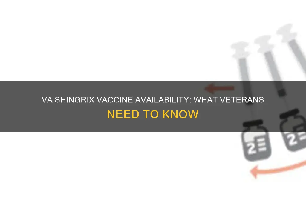 does the va offer shingrix vaccine