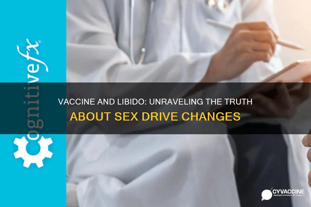 does the vaccine affect sex drive