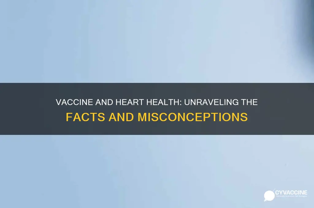 does the vaccine affect the heart