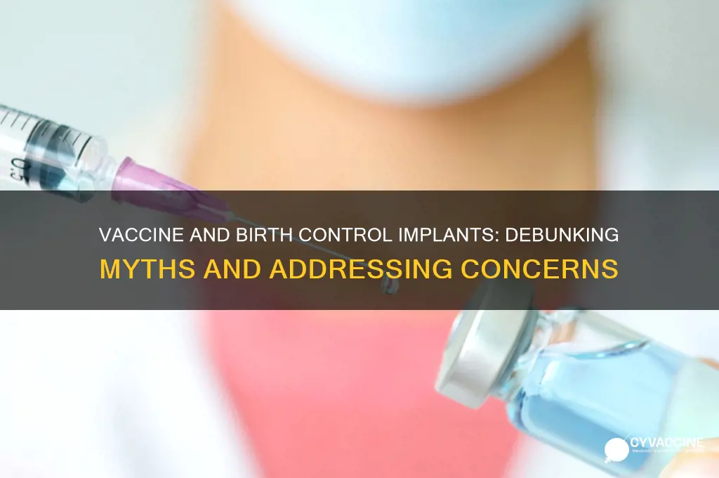 does the vaccine affect the implant