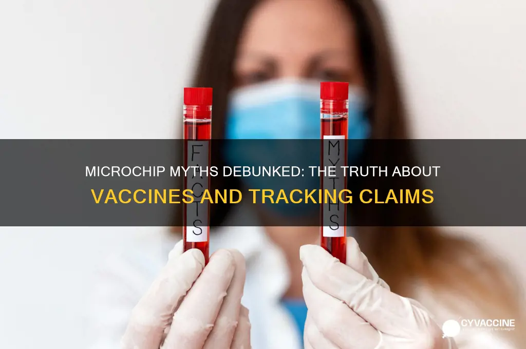 does the vaccine contain a microchip
