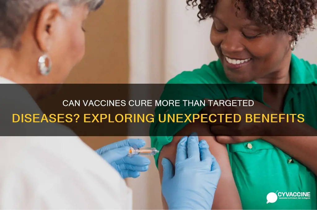 does the vaccine cure other diseases