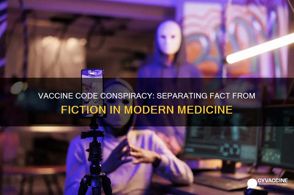 does the vaccine have a code