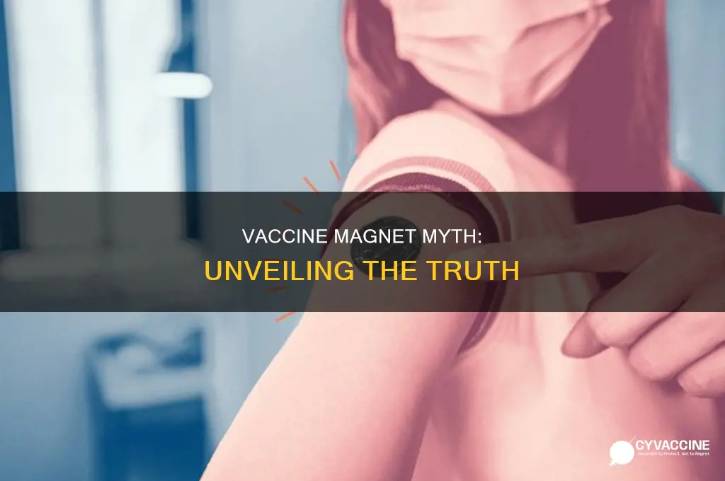 does the vaccine have a magnet in it