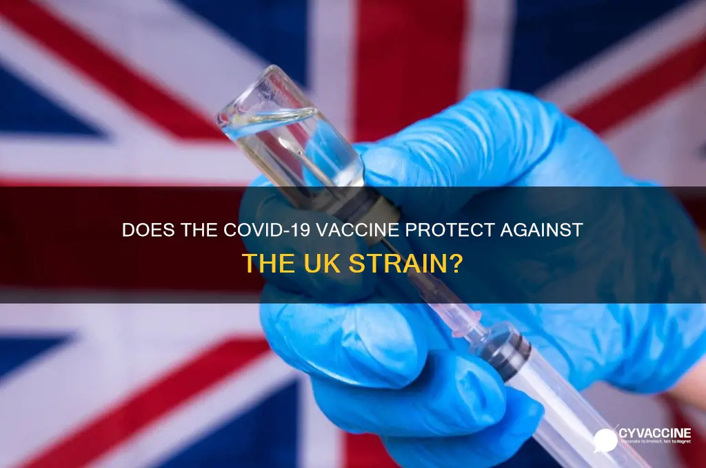 does the vaccine prevent uk strain