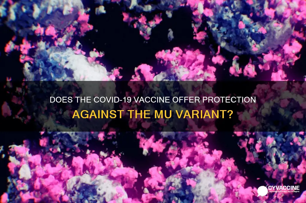 does the vaccine protect against mu