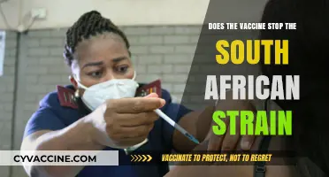 Vaccine Efficacy: South African Strain