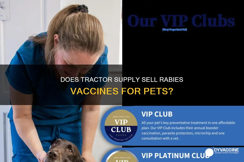 does tractor supply carry rabies vaccine