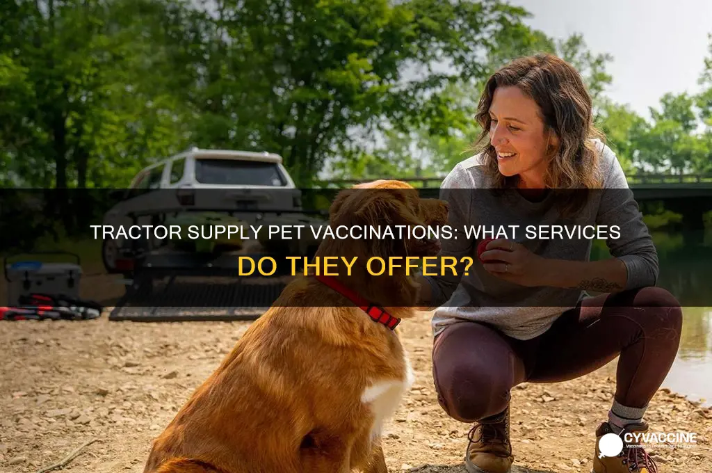 does tractor supply do pet vaccinations