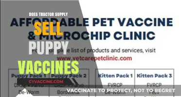 Puppy Vaccines at Tractor Supply: What You Need to Know