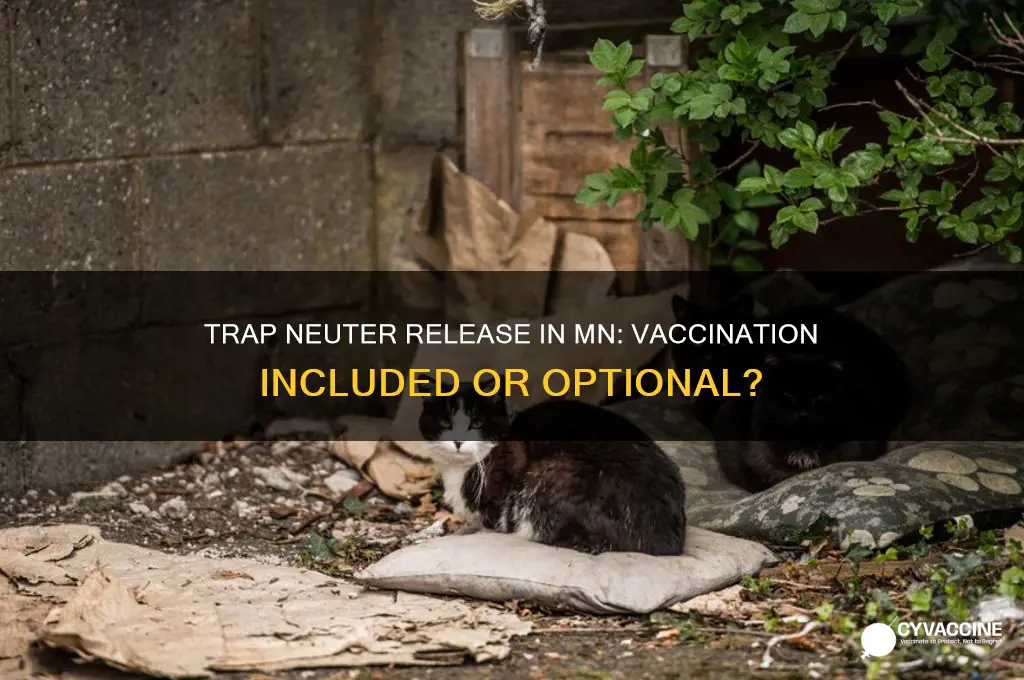 does trap neuter release also vaccinate in mn