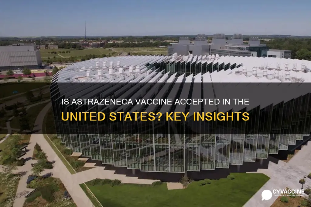 does united states recognize astrazeneca vaccine