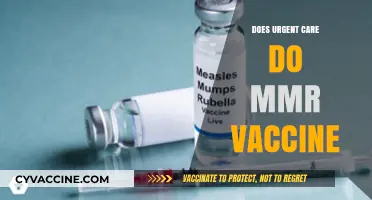 Can You Get the MMR Vaccine at Urgent Care?