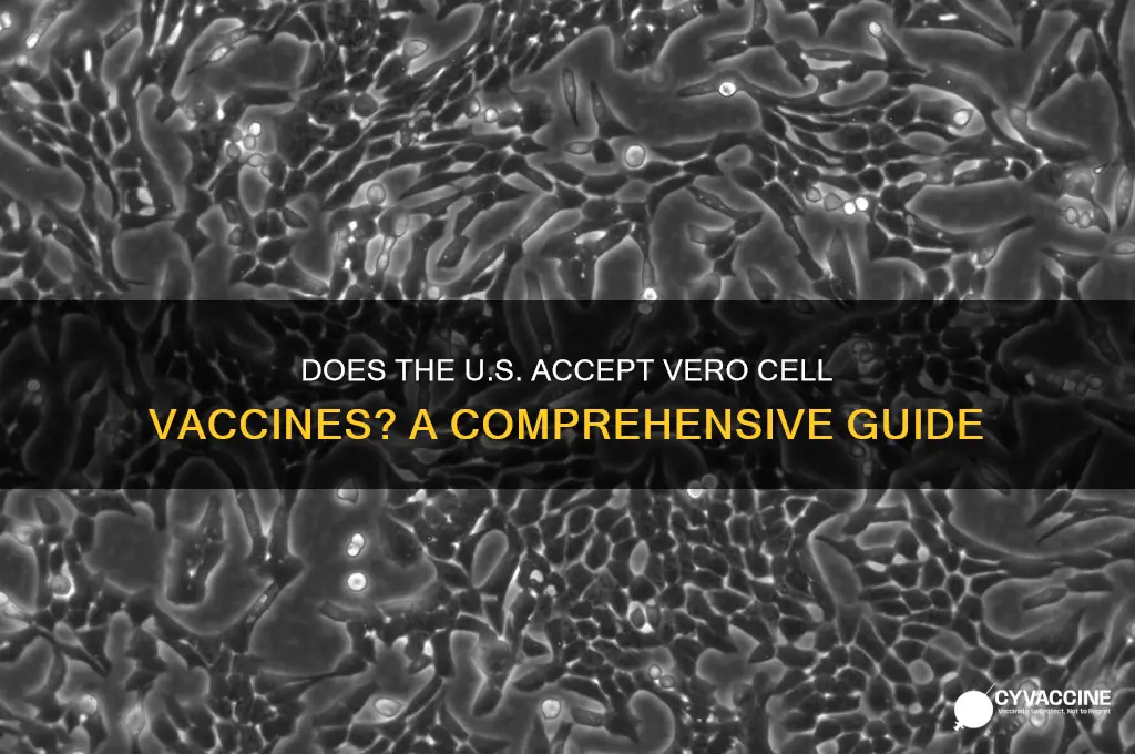 does us accept vero cell vaccine