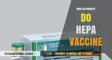 Does the US Typically Administer the Hepatitis Vaccine?