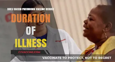 Pneumonia Vaccine: Can It Shorten Illness Duration Effectively?
