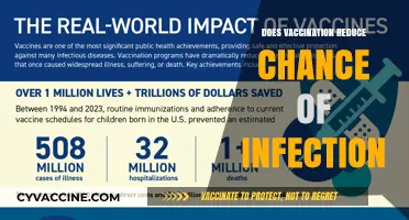 Vaccination and Infection Risk: Understanding the Protective Impact of Immunization