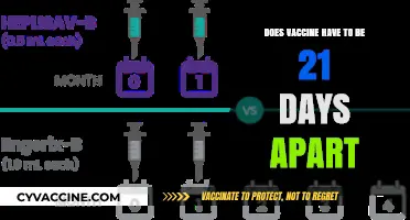 Vaccine Dosing Intervals: Must They Be Exactly 21 Days Apart?