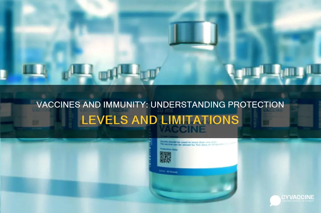 does vaccine mean you are immune