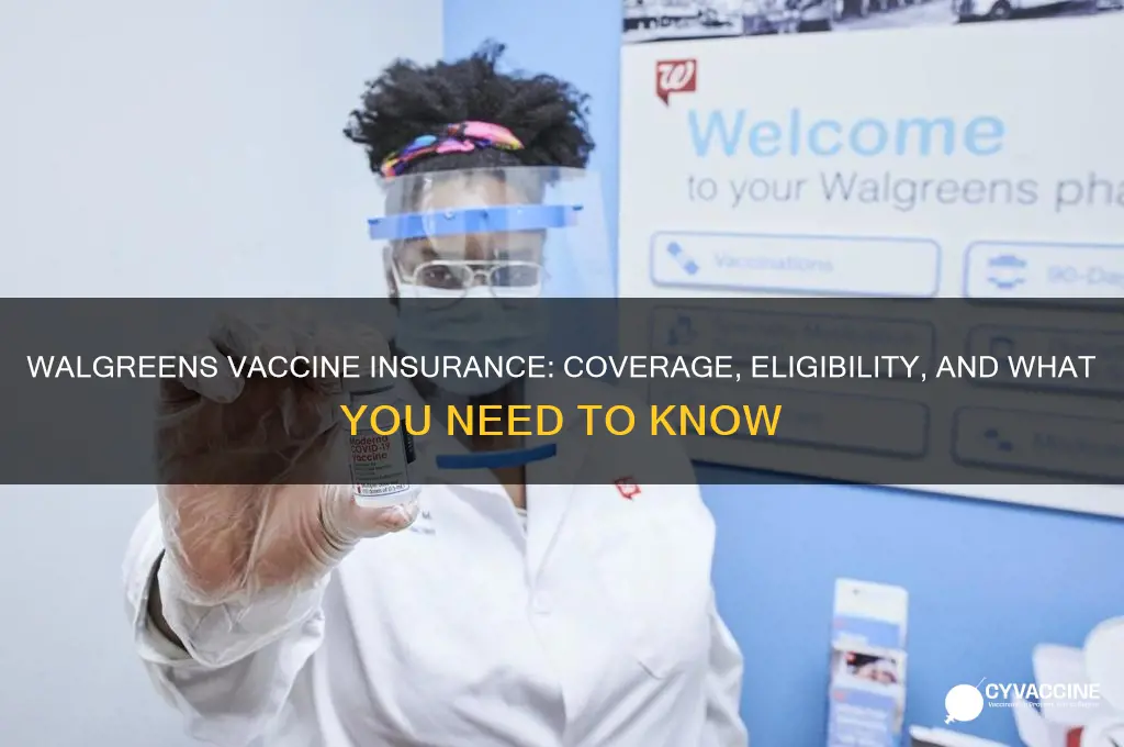 does walgreens accept insurance for vaccines