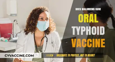 Does Walgreens Offer Oral Typhoid Vaccine? Availability and Options