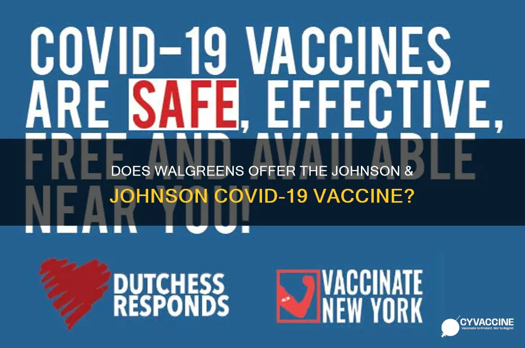 does walgreens have the j and j vaccine