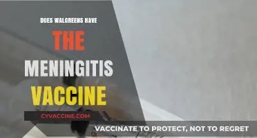 Does Walgreens Offer the Meningitis Vaccine? Your Questions Answered
