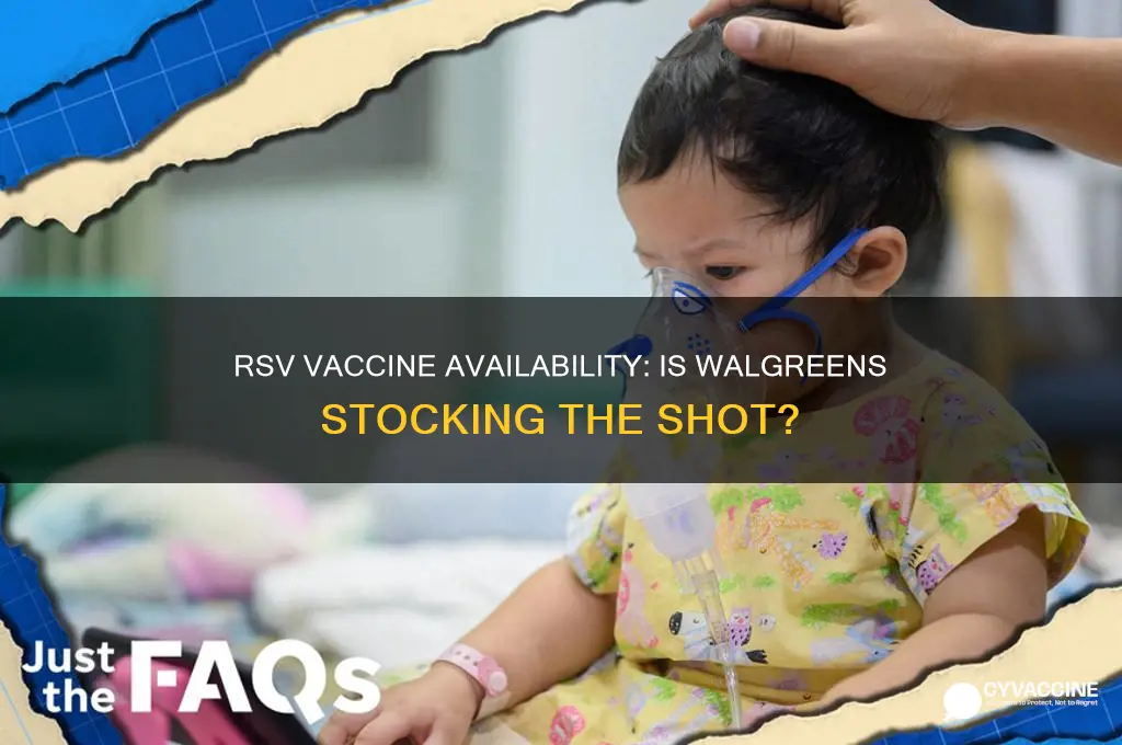 does walgreens have the rsv vaccine