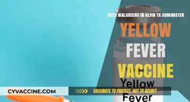 Does Walgreens in Alvin, TX Offer Yellow Fever Vaccines?