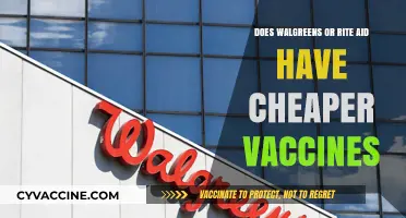 Walgreens vs. Rite Aid: Which Offers Cheaper Vaccines?