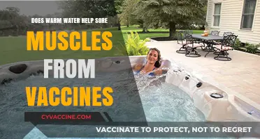 Warm Water Relief: Easing Vaccine-Induced Muscle Soreness Naturally