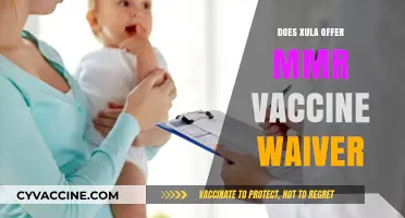 Does XULA Provide MMR Vaccine Exemption Options for Students?