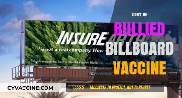 Don't Be Bullied: Billboard Vaccine Campaign Sparks Controversy and Debate